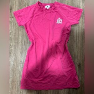 Juicy Couture Pink T-shirt Dress